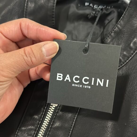 BACCINI FAUX LEATHER JACKET NWOT SIZE 2X - Picture 10 of 10
